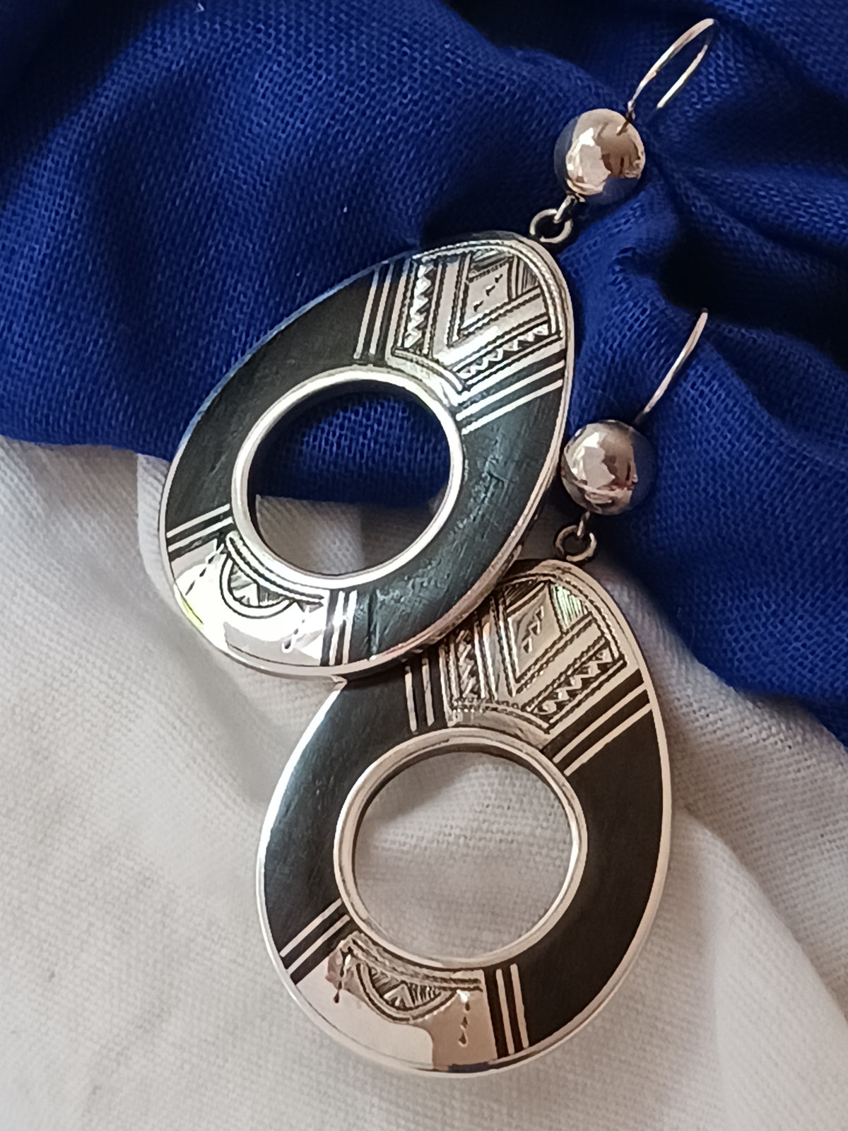 Boucles d'oreilles touarègues