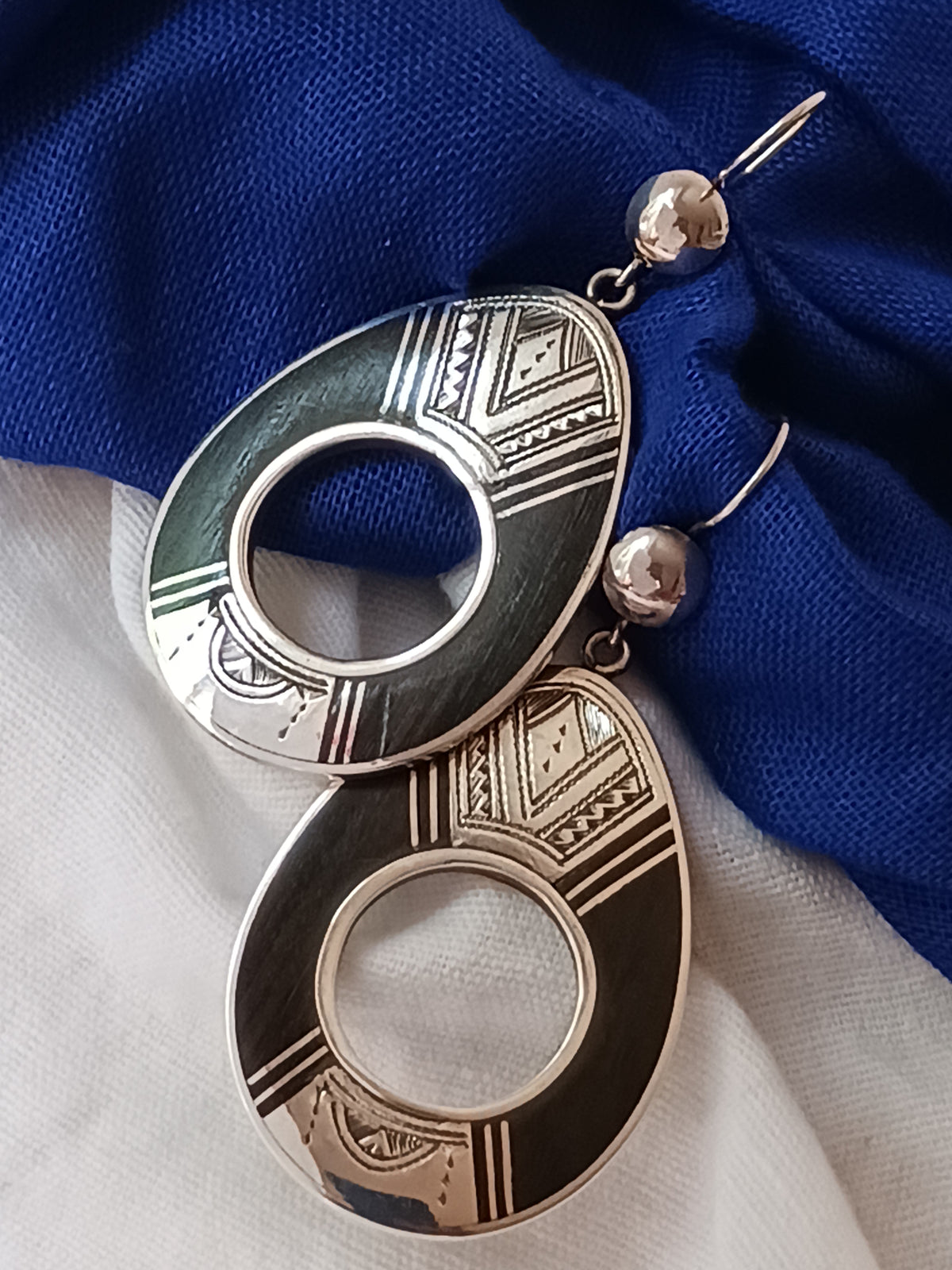 Boucles d'oreilles touarègues