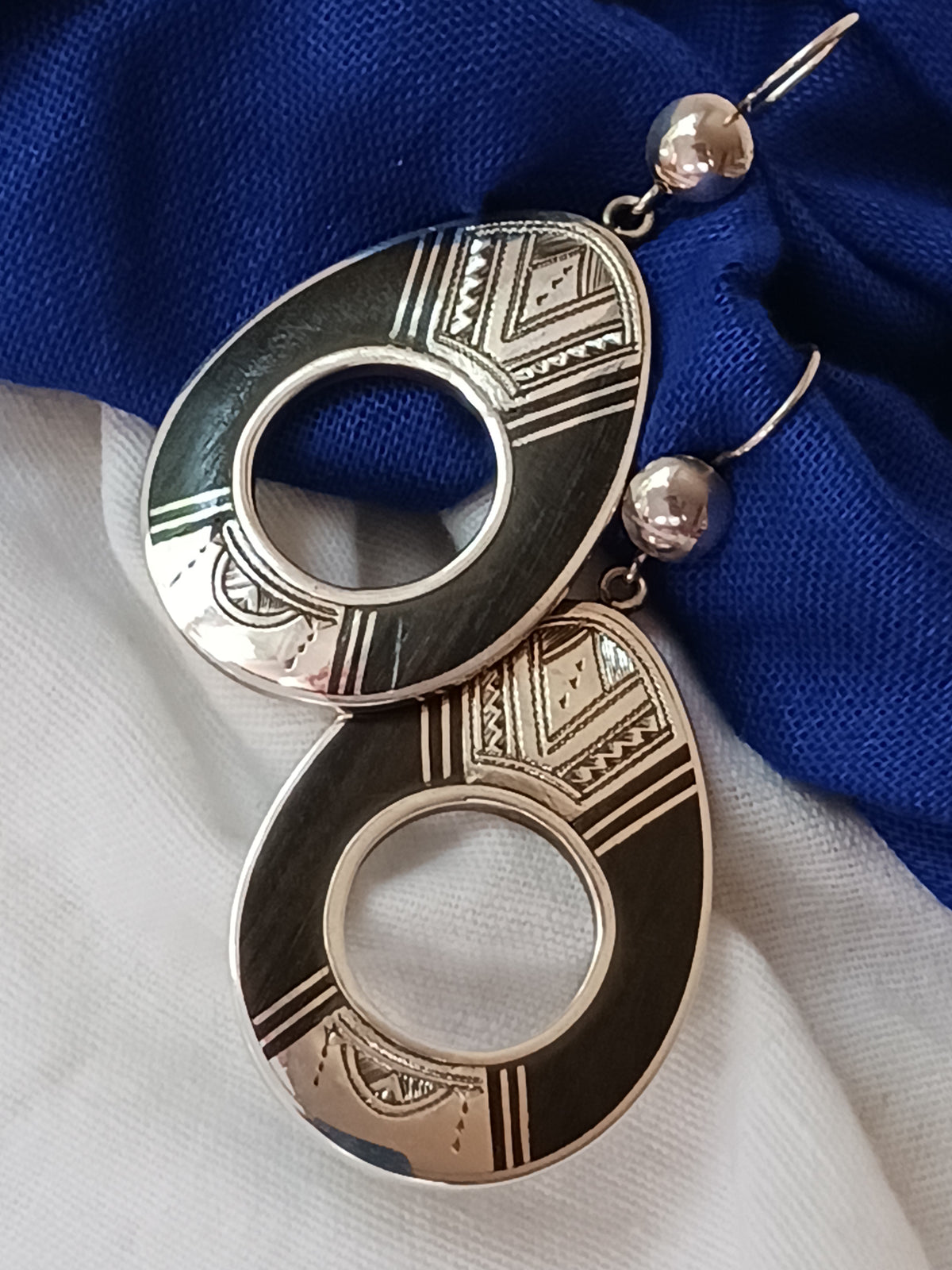 Boucles d'oreilles touarègues