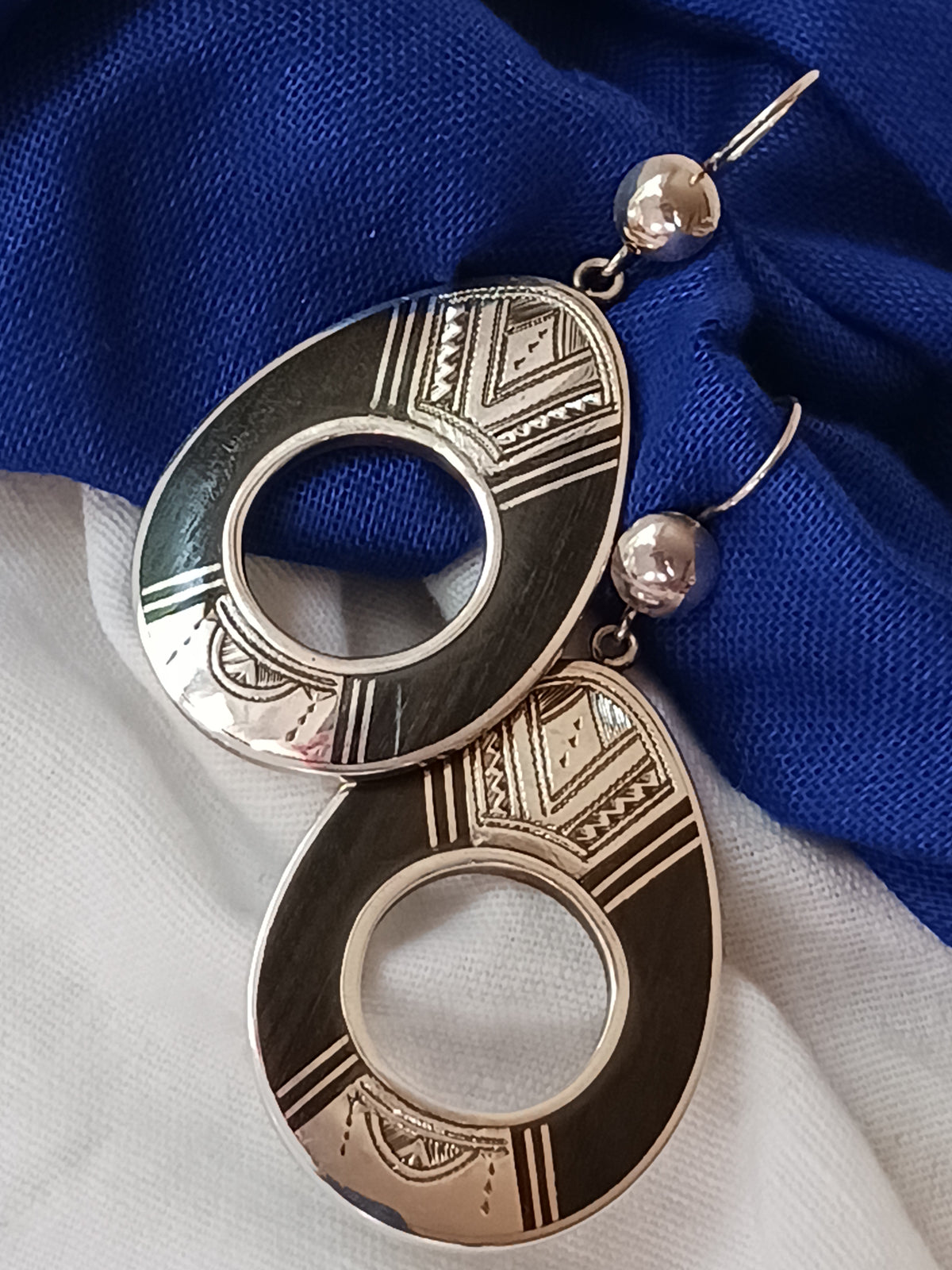 Boucles d'oreilles touarègues