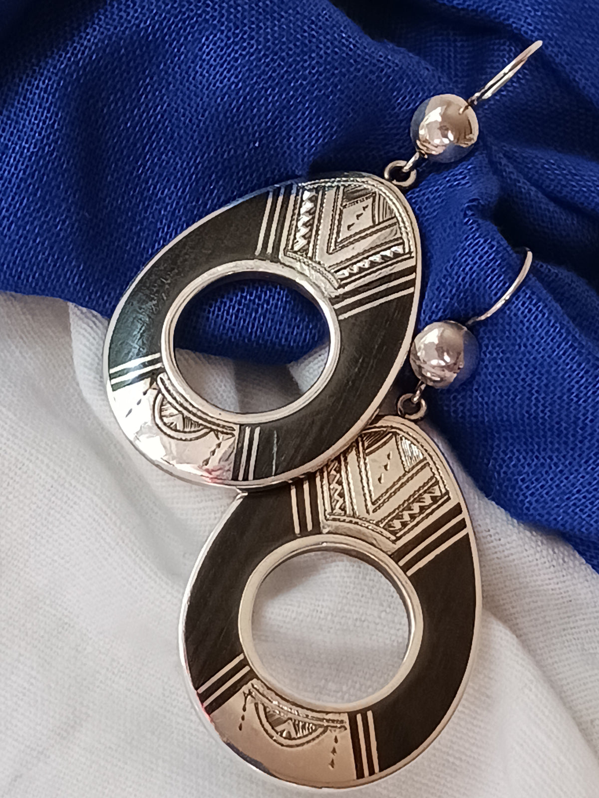 Boucles d'oreilles touarègues