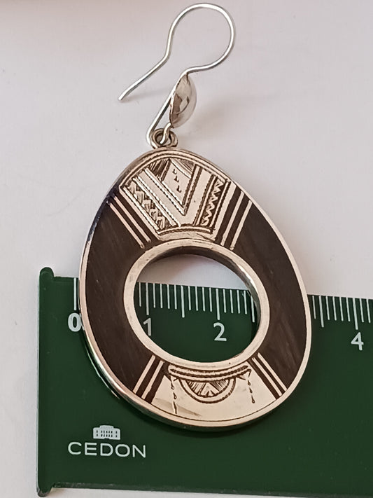 Boucles d'oreilles touarègues