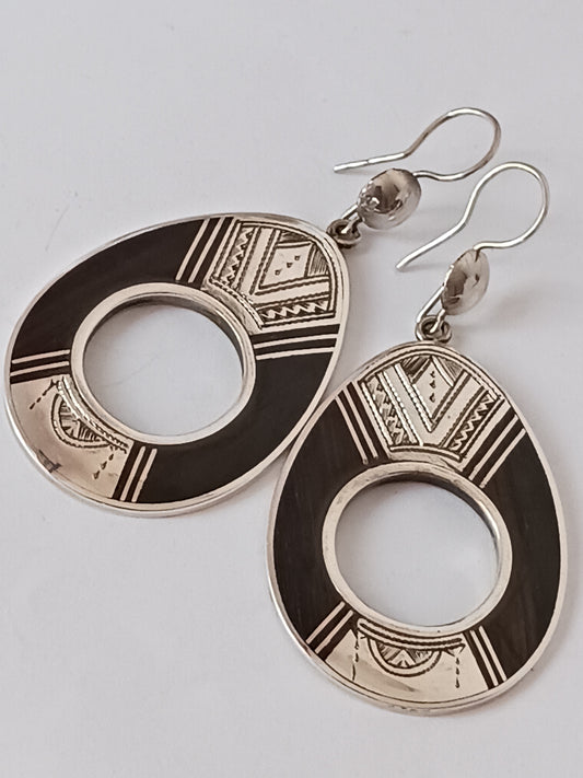 Boucles d'oreilles touarègues