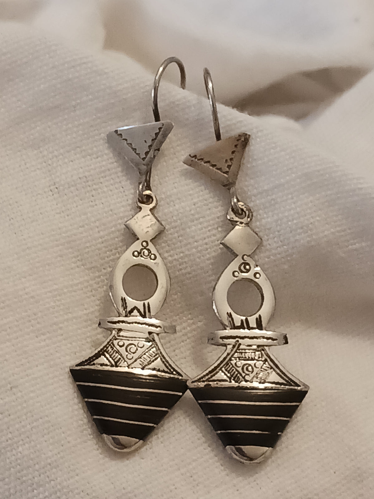Boucles d'oreilles touarègue