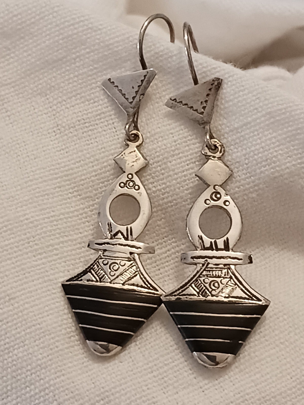 Boucles d'oreilles touarègue