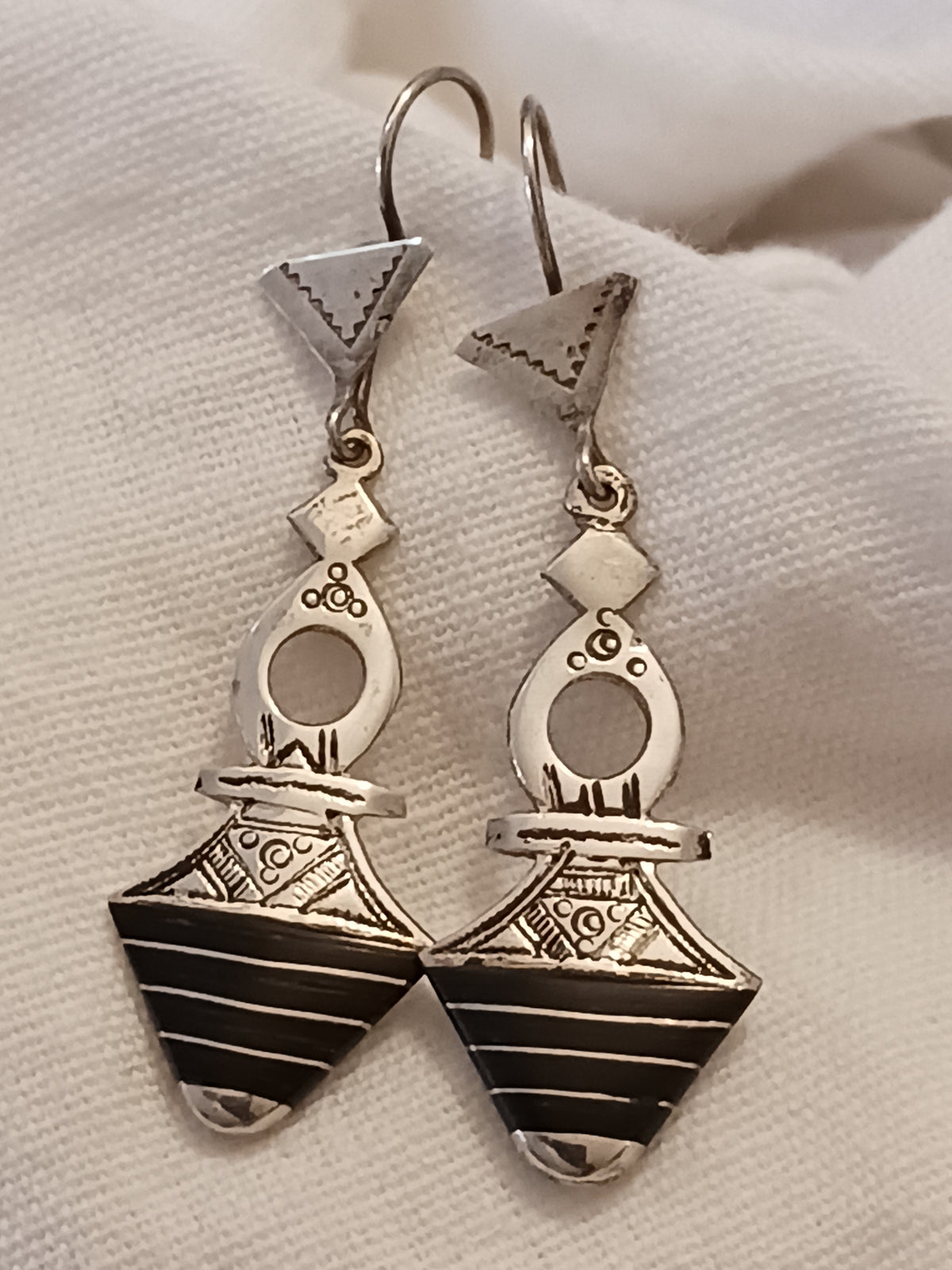 Boucles d'oreilles touarègue