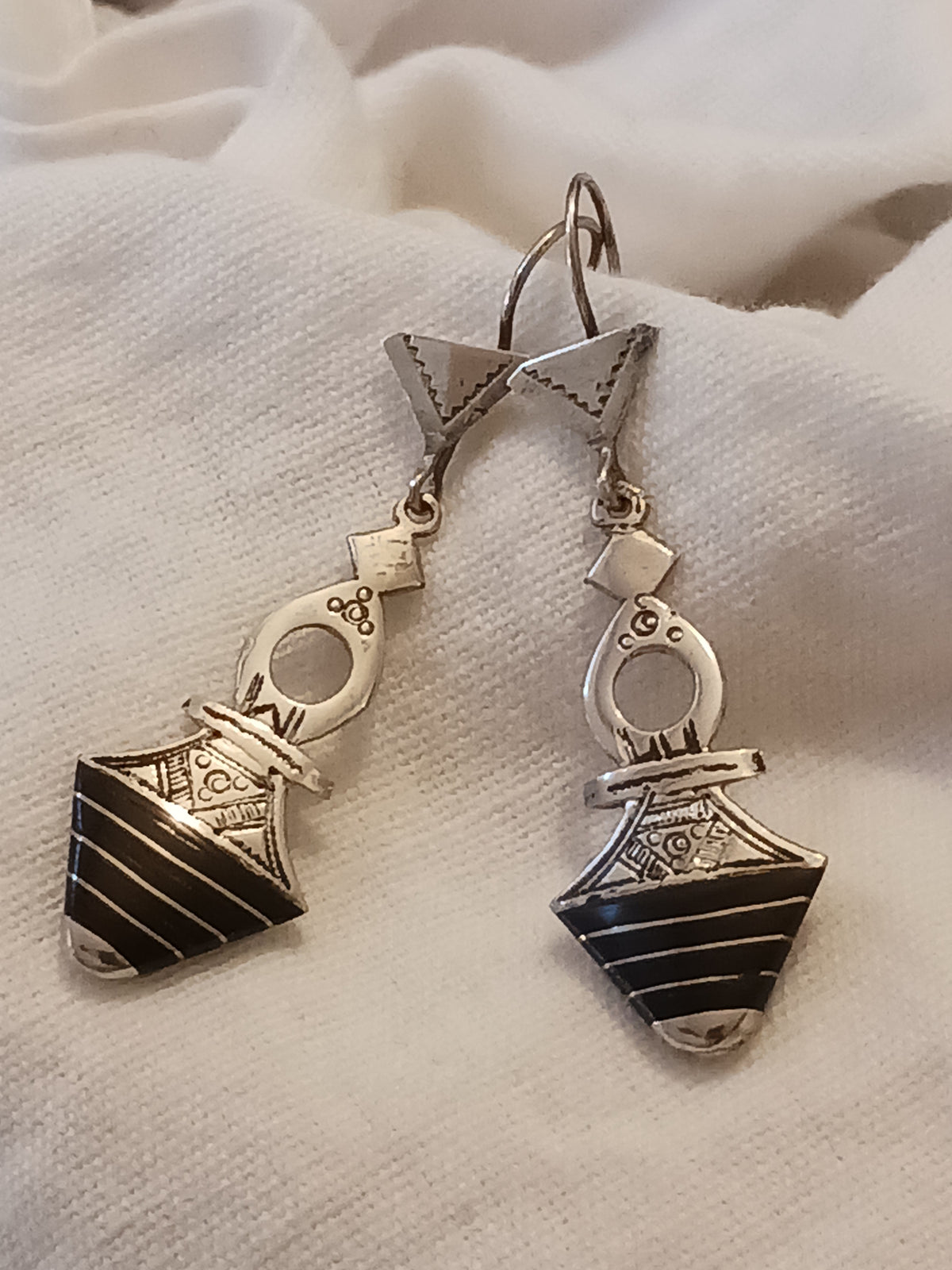 Boucles d'oreilles touarègue