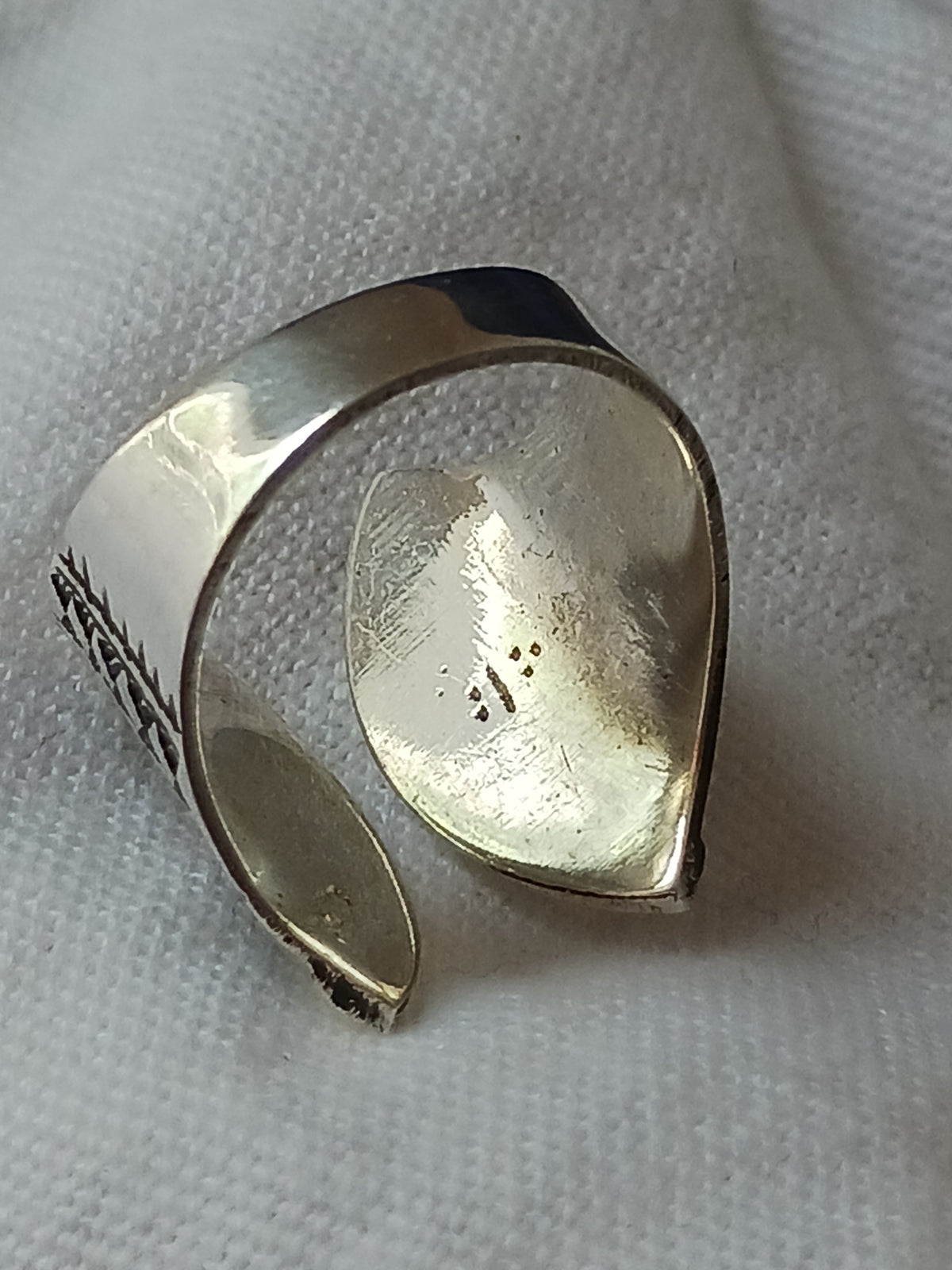 Bague touareg en argent massif