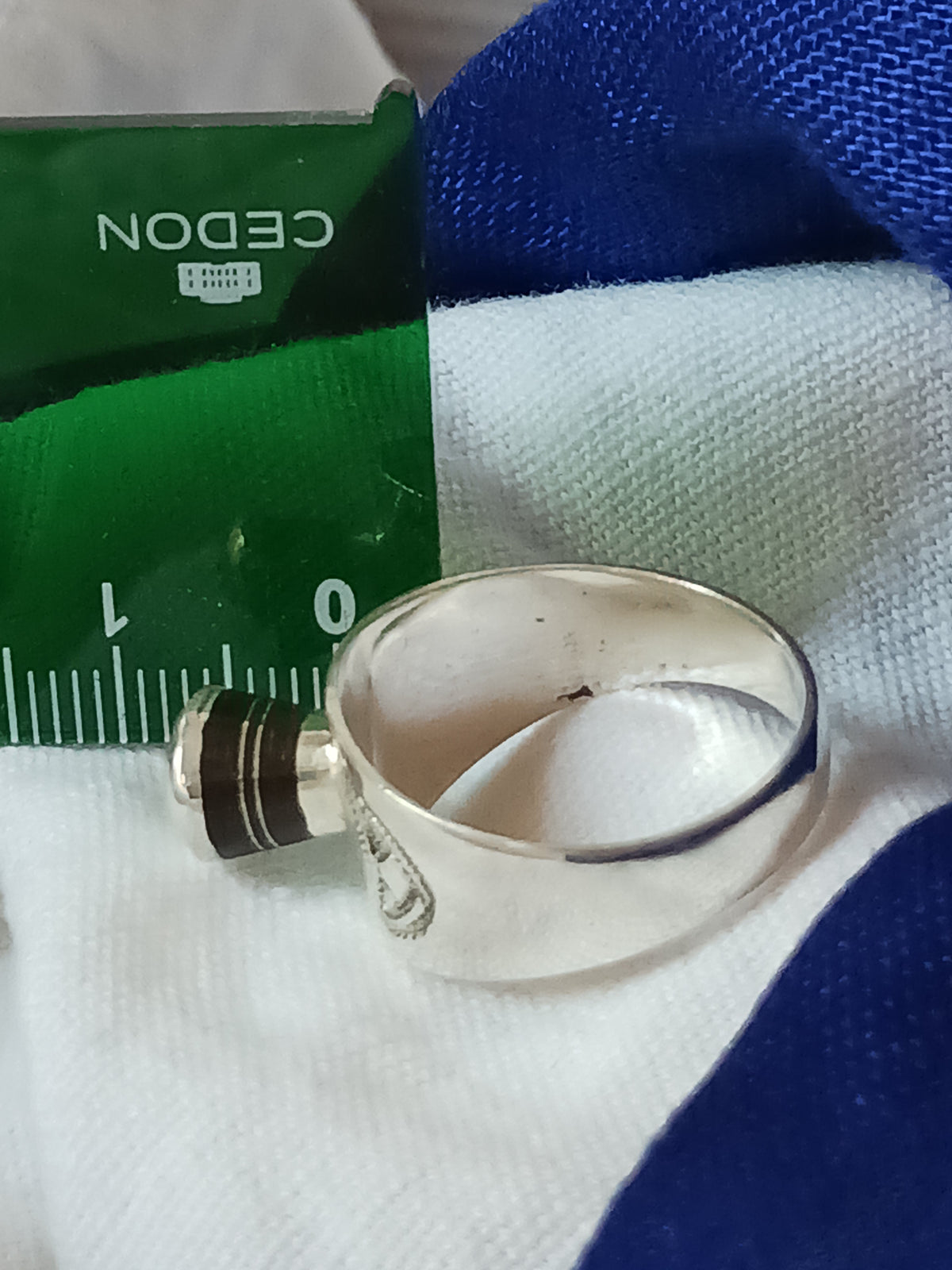 Bague touareg en argent massif