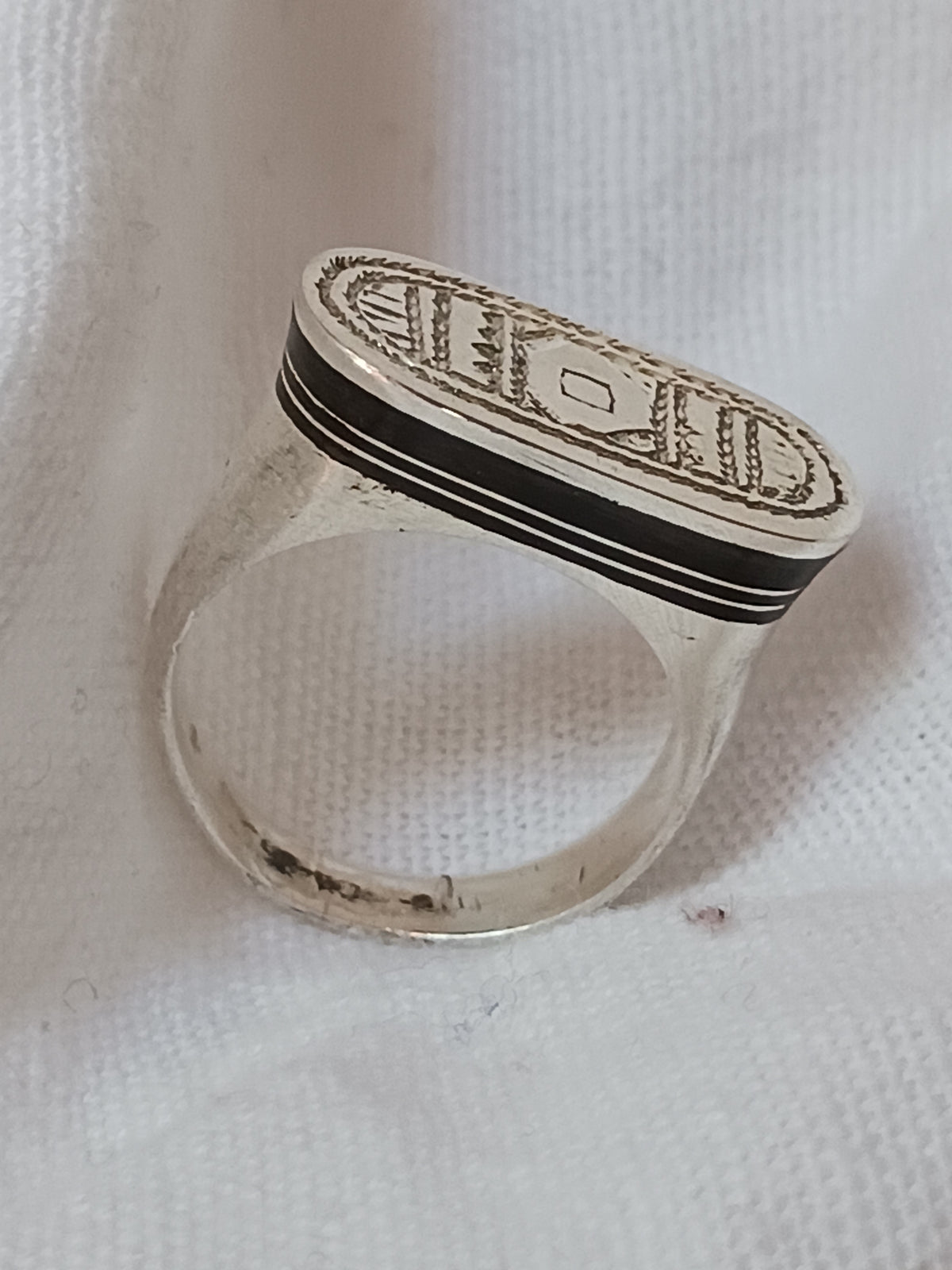 Bague touareg en argent massif