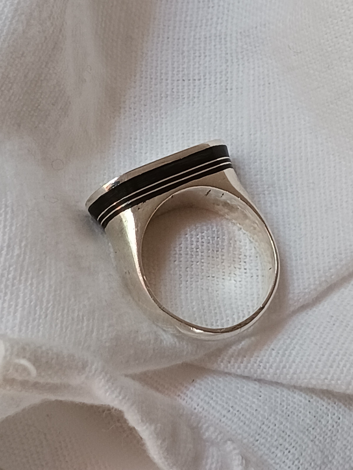 Bague touareg en argent massif