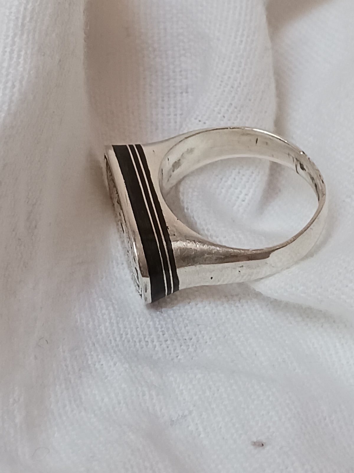 Bague touareg en argent massif