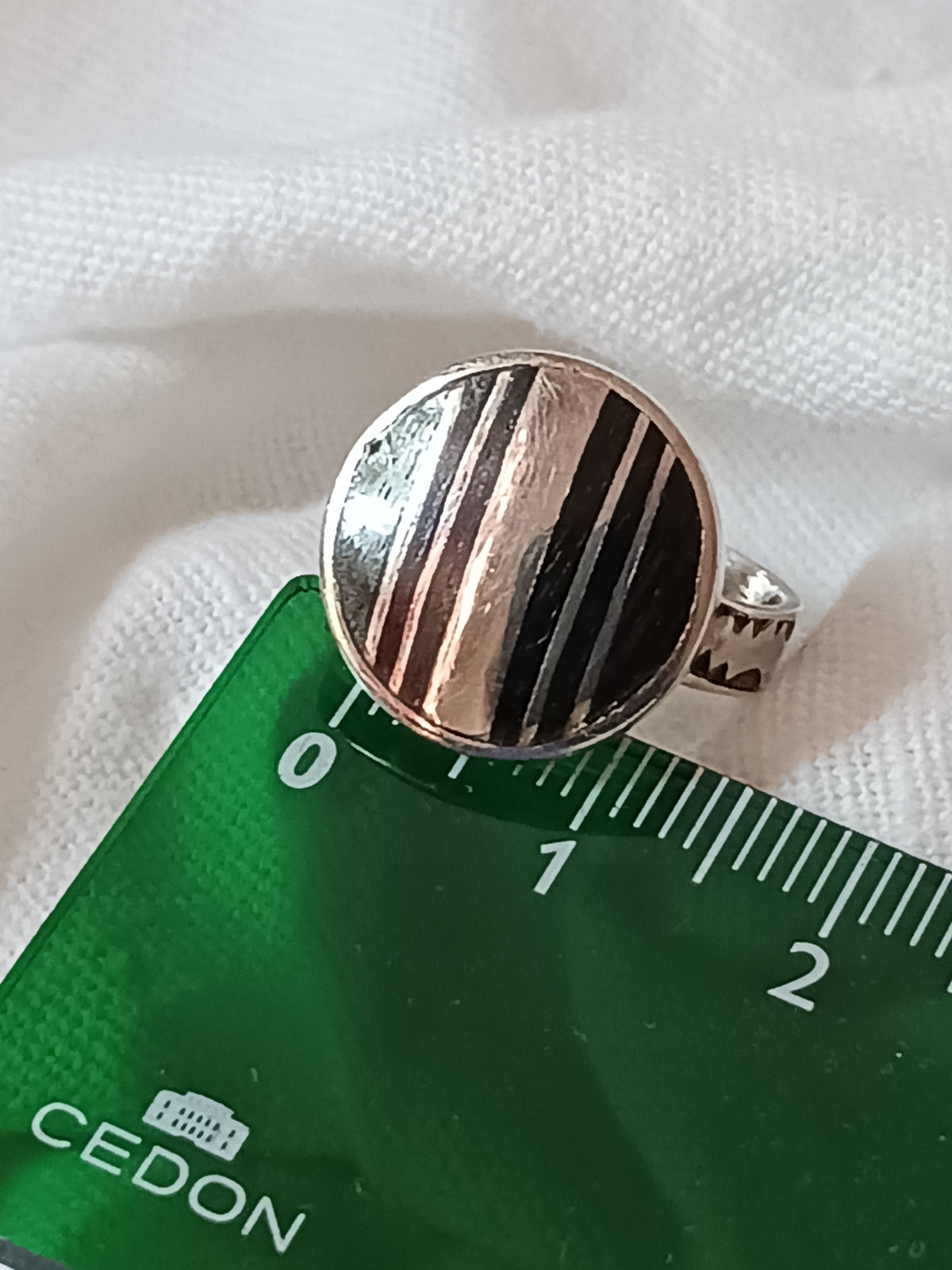 Bague touareg en argent massif