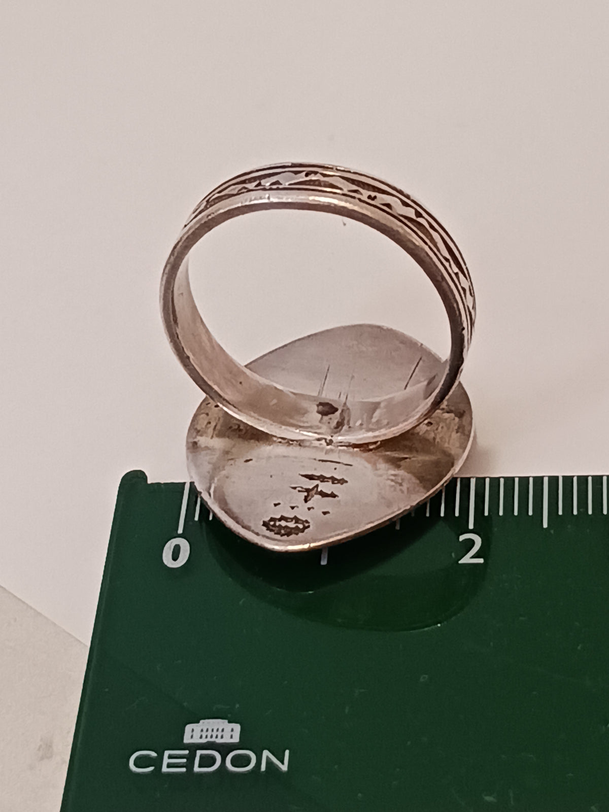 Bague touareg en argent massif