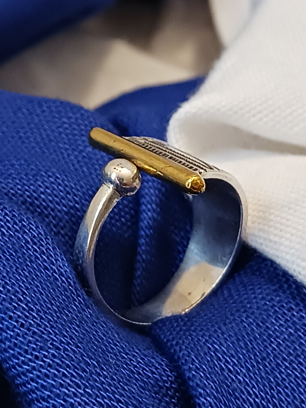 Bague touareg en argent massif