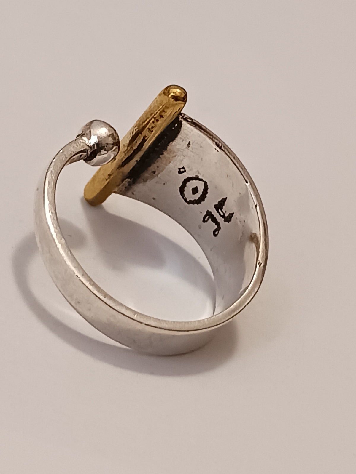 Bague touareg en argent massif