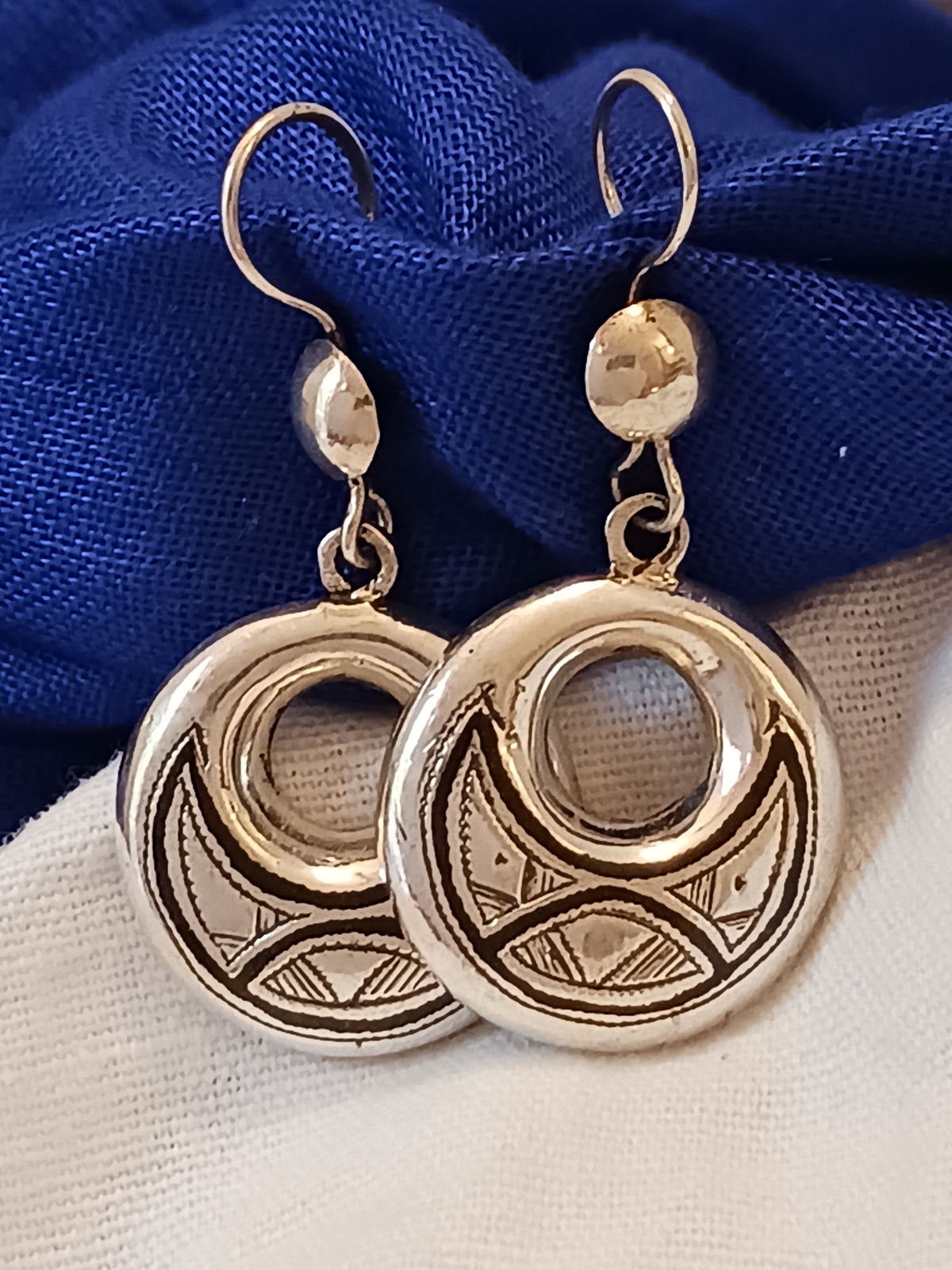 Boucles d'oreilles touarègue