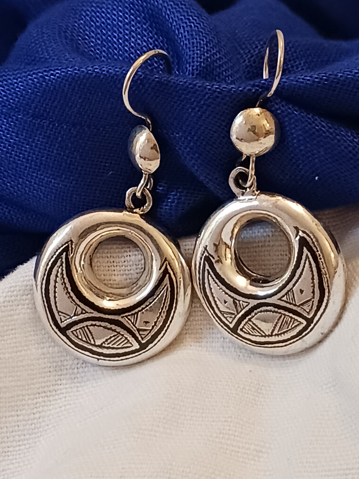 Boucles d'oreilles touarègue