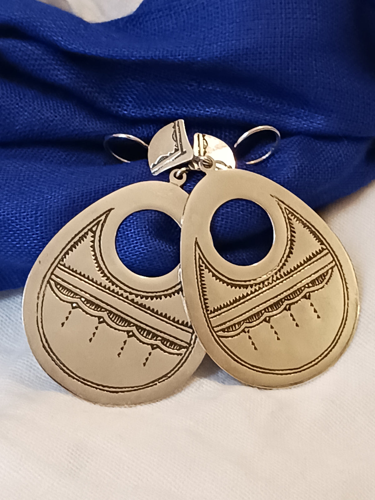 Boucles d'oreilles touarègue