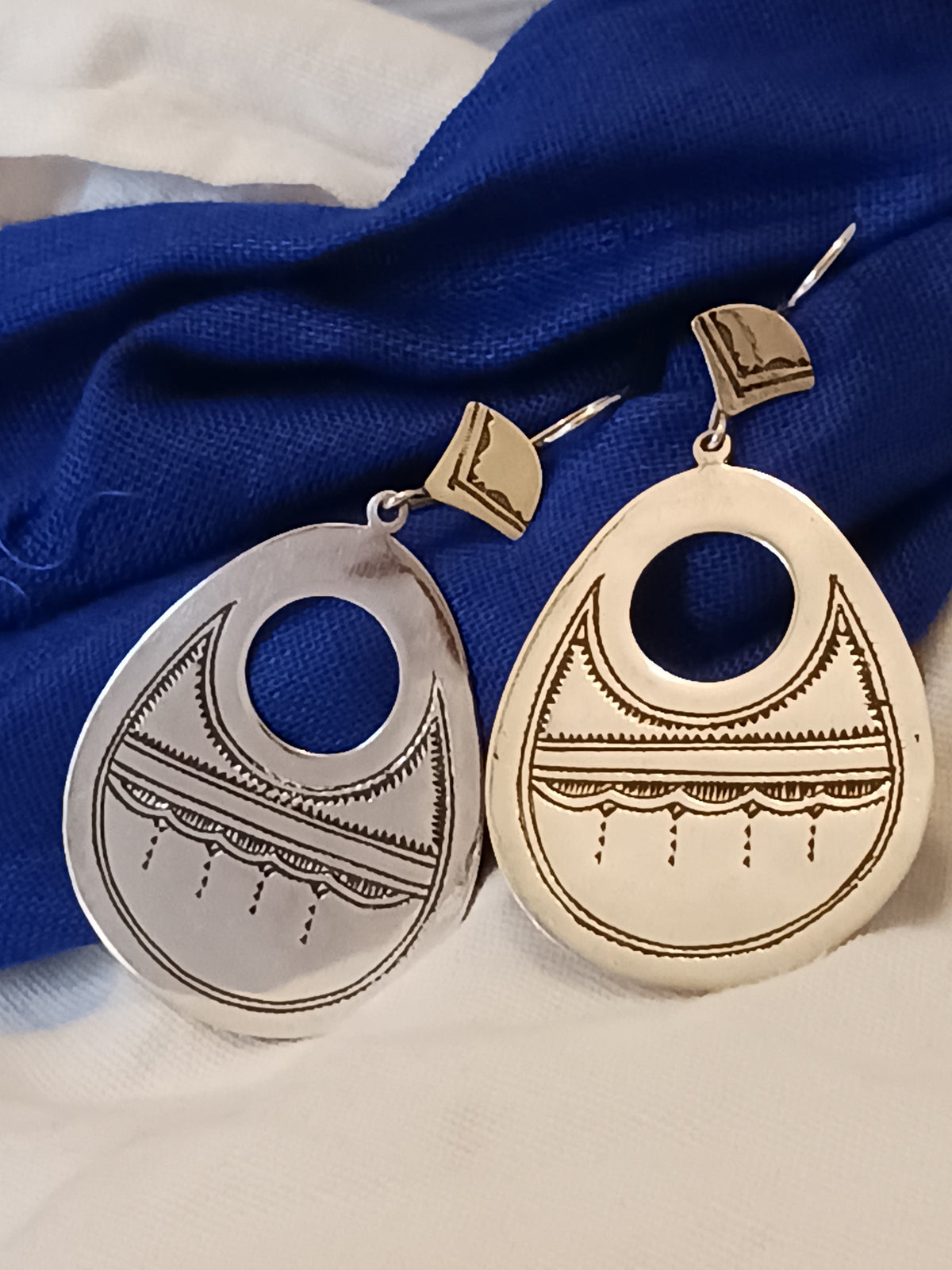 Boucles d'oreilles touarègue