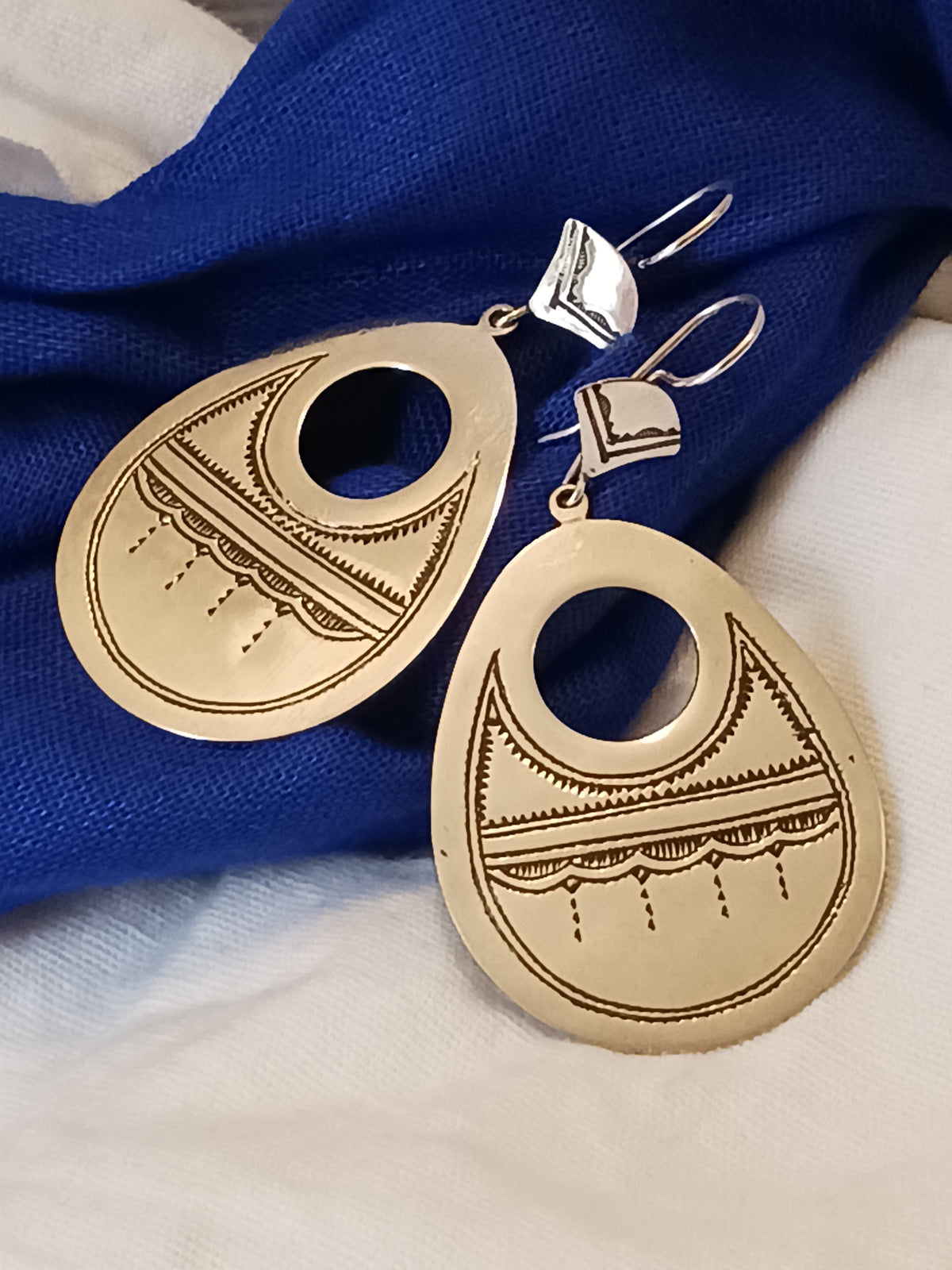 Boucles d'oreilles touarègue