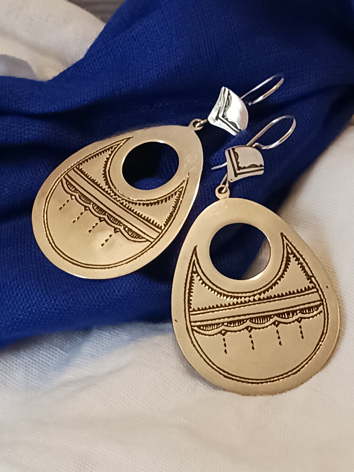 Boucles d'oreilles touarègue