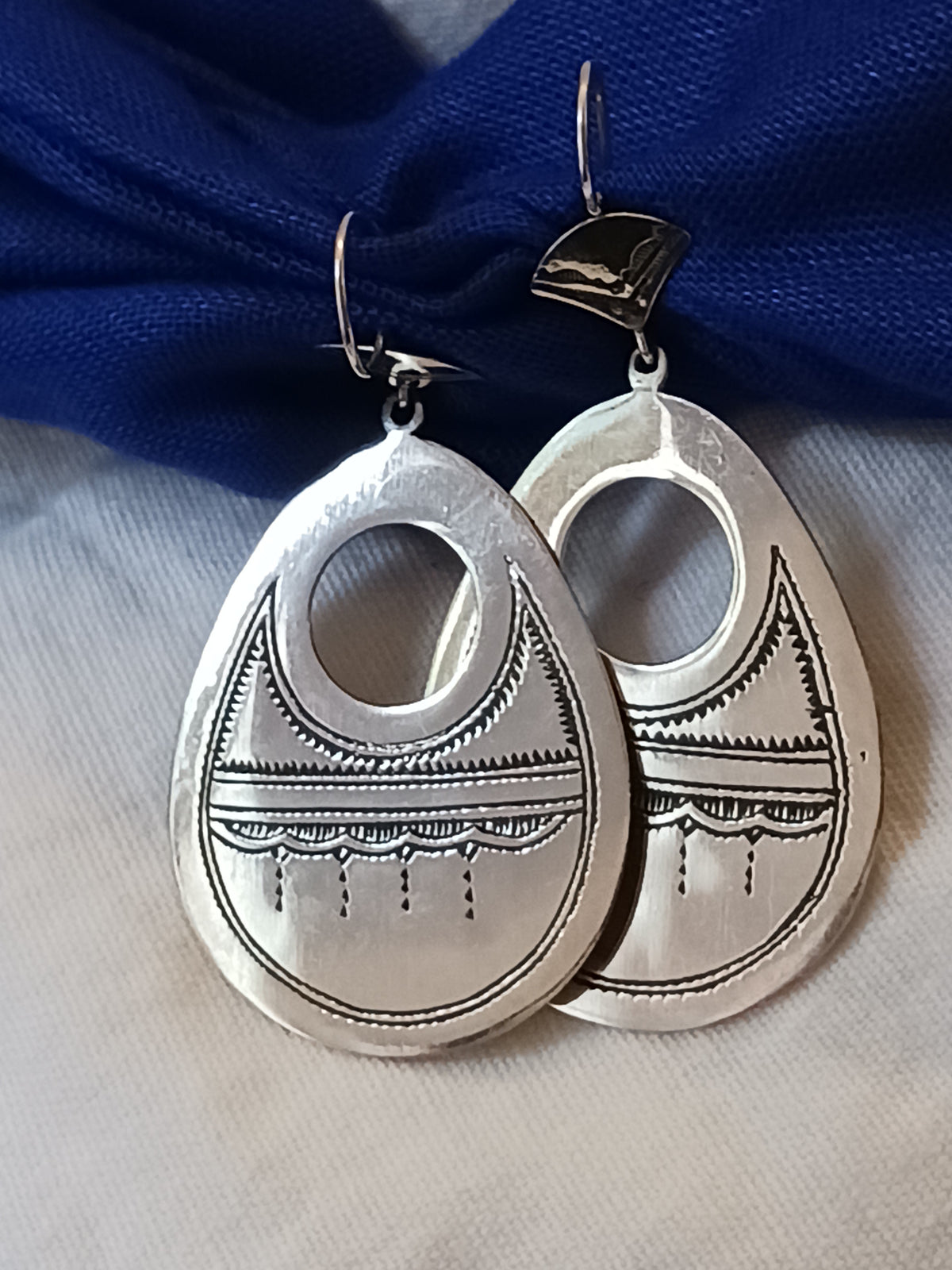 Boucles d'oreilles touarègue