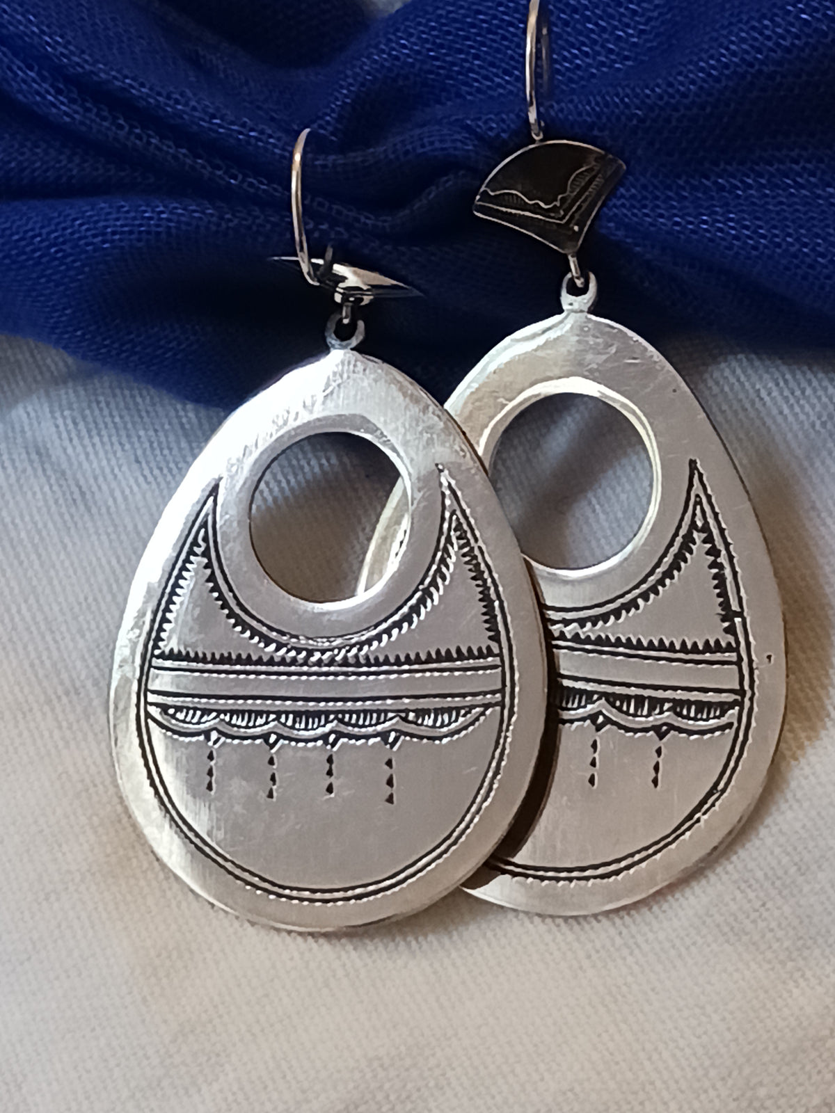 Boucles d'oreilles touarègue