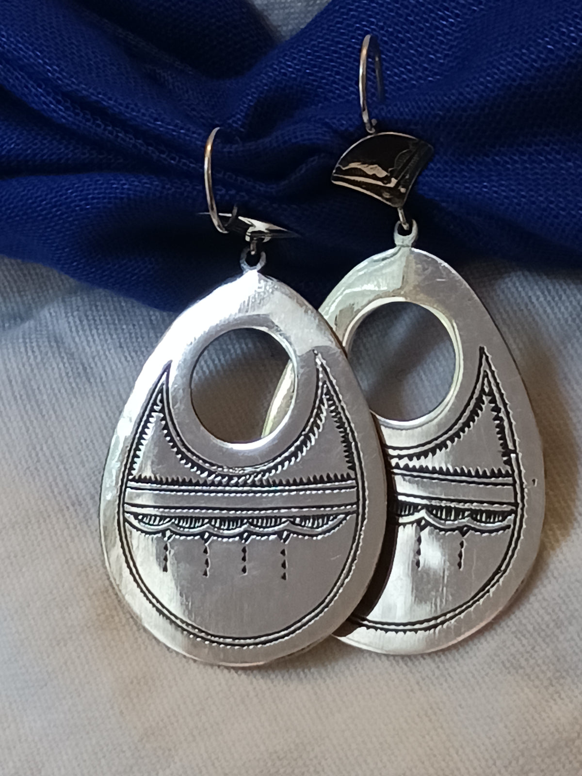 Boucles d'oreilles touarègue