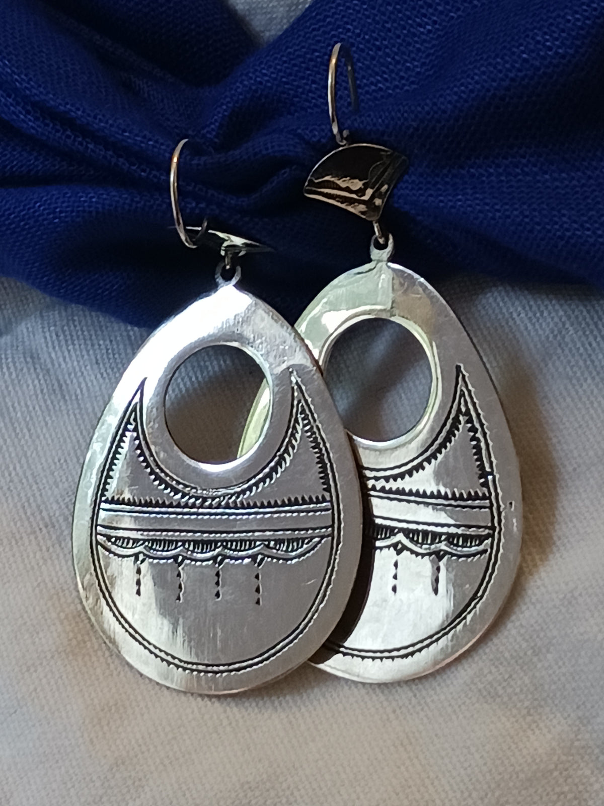 Boucles d'oreilles touarègue
