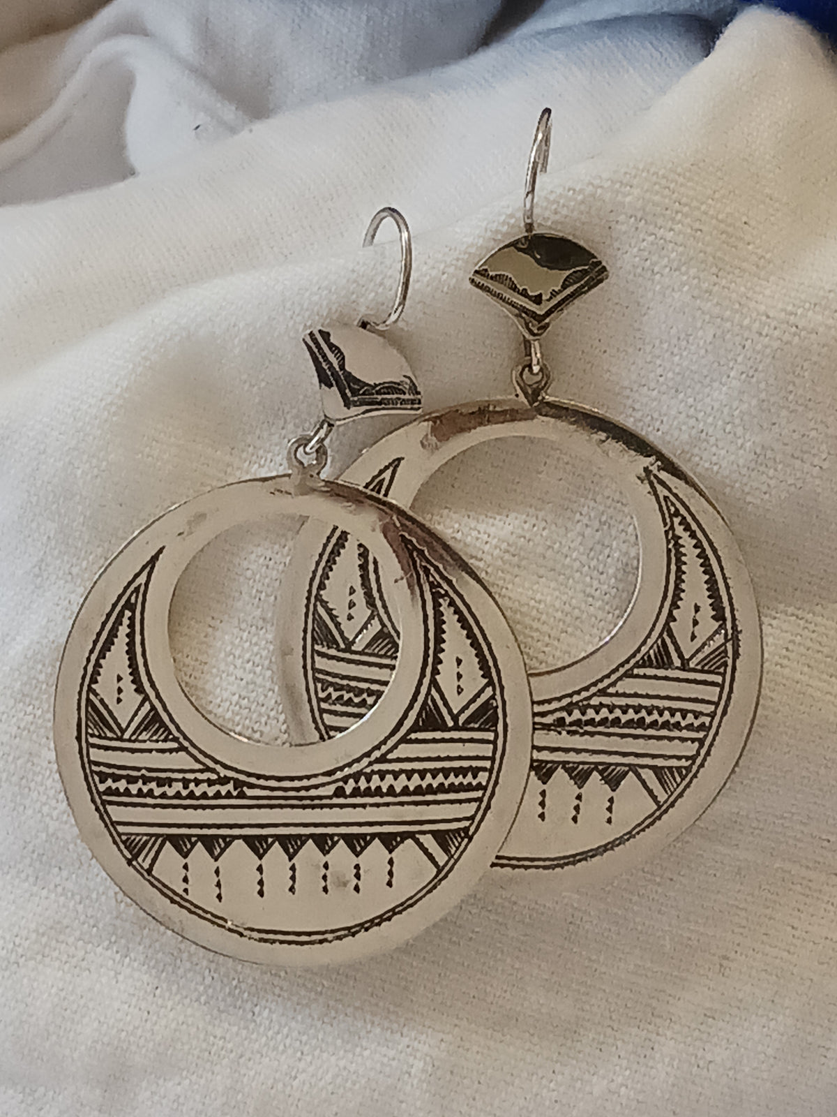 Boucles d'oreilles touarègue