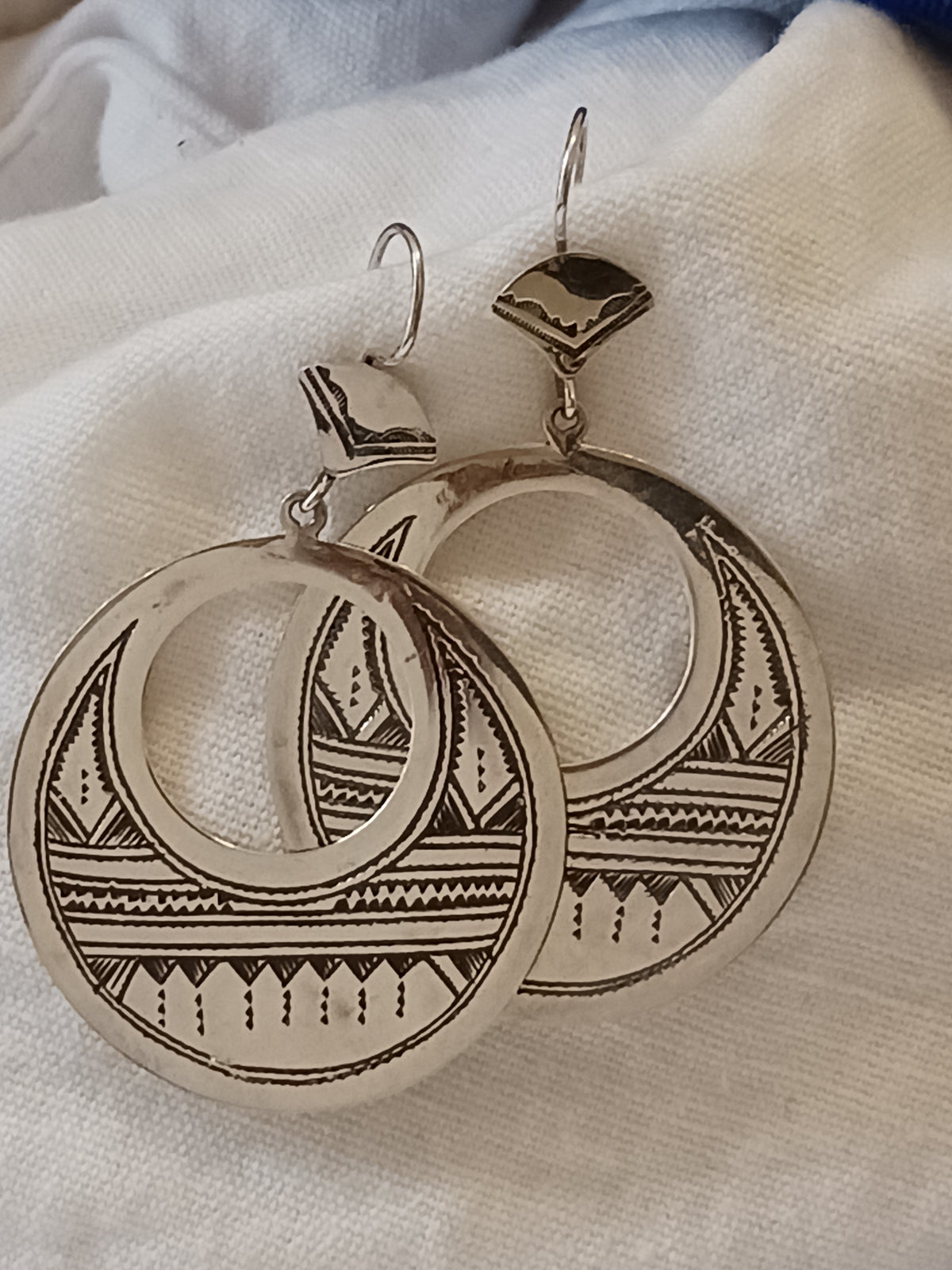 Boucles d'oreilles touarègue