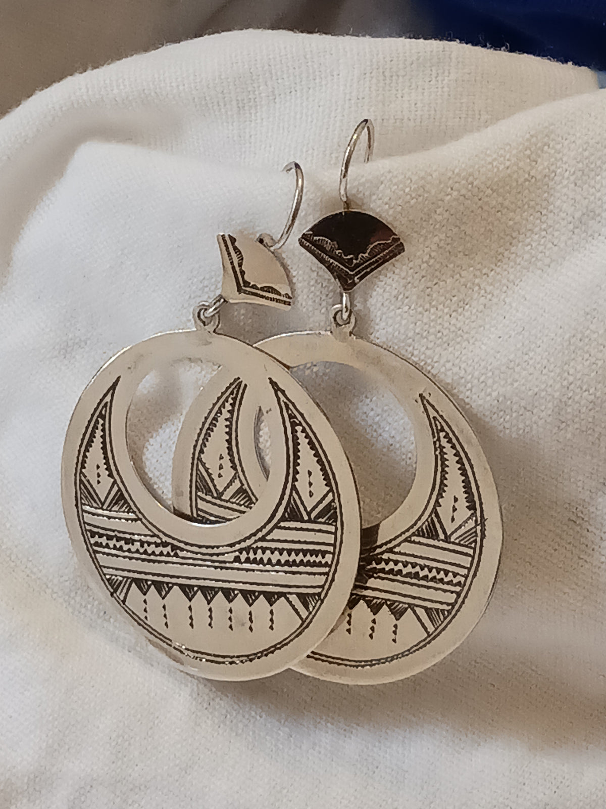Boucles d'oreilles touarègue