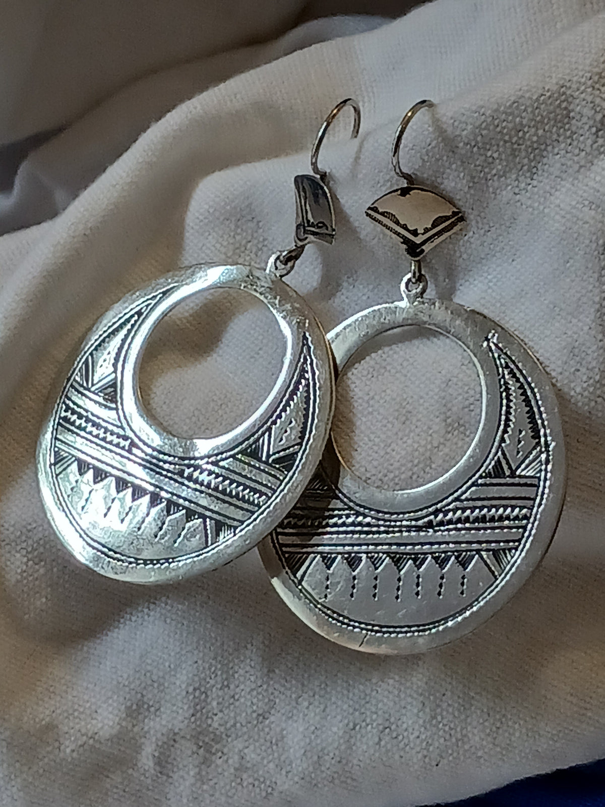 Boucles d'oreilles touarègue