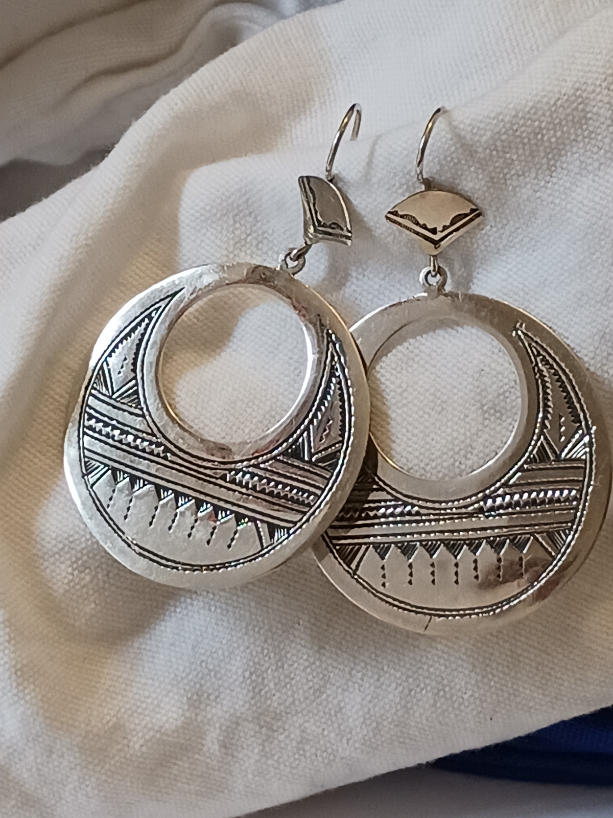 Boucles d'oreilles touarègue