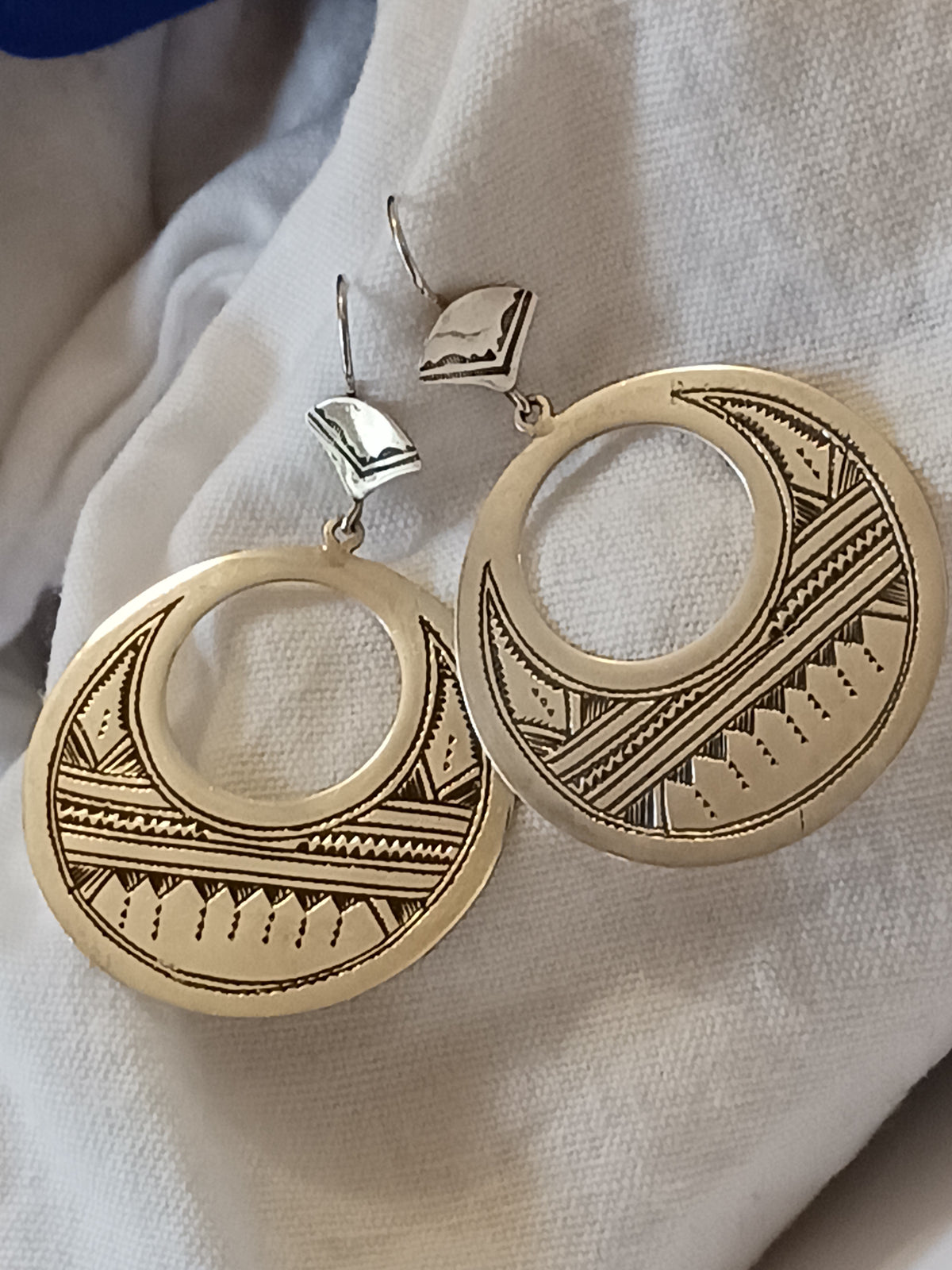 Boucles d'oreilles touarègue