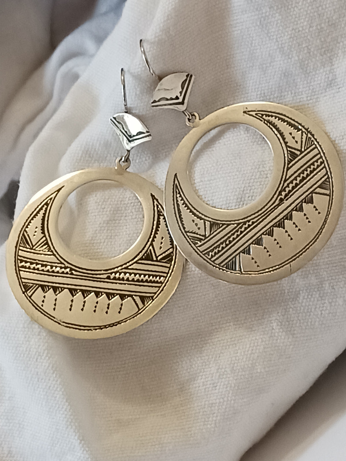 Boucles d'oreilles touarègue
