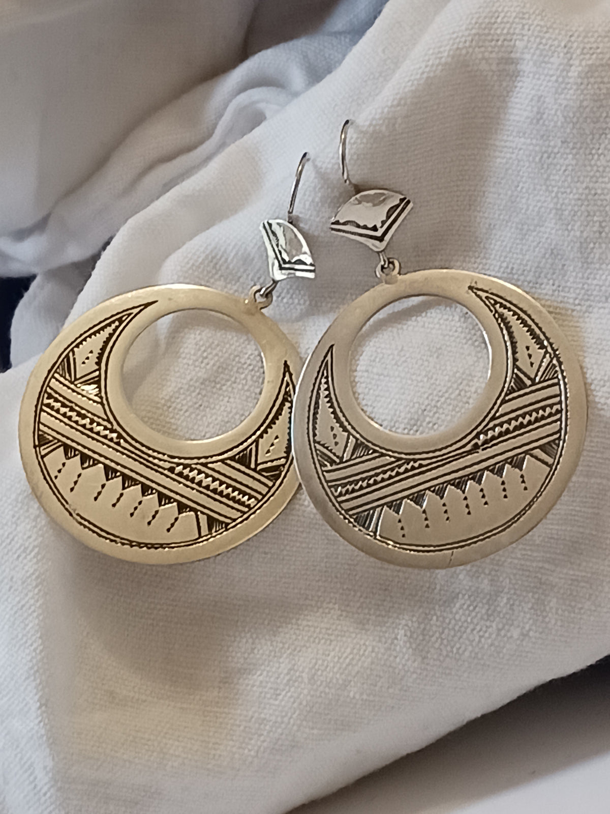 Boucles d'oreilles touarègue