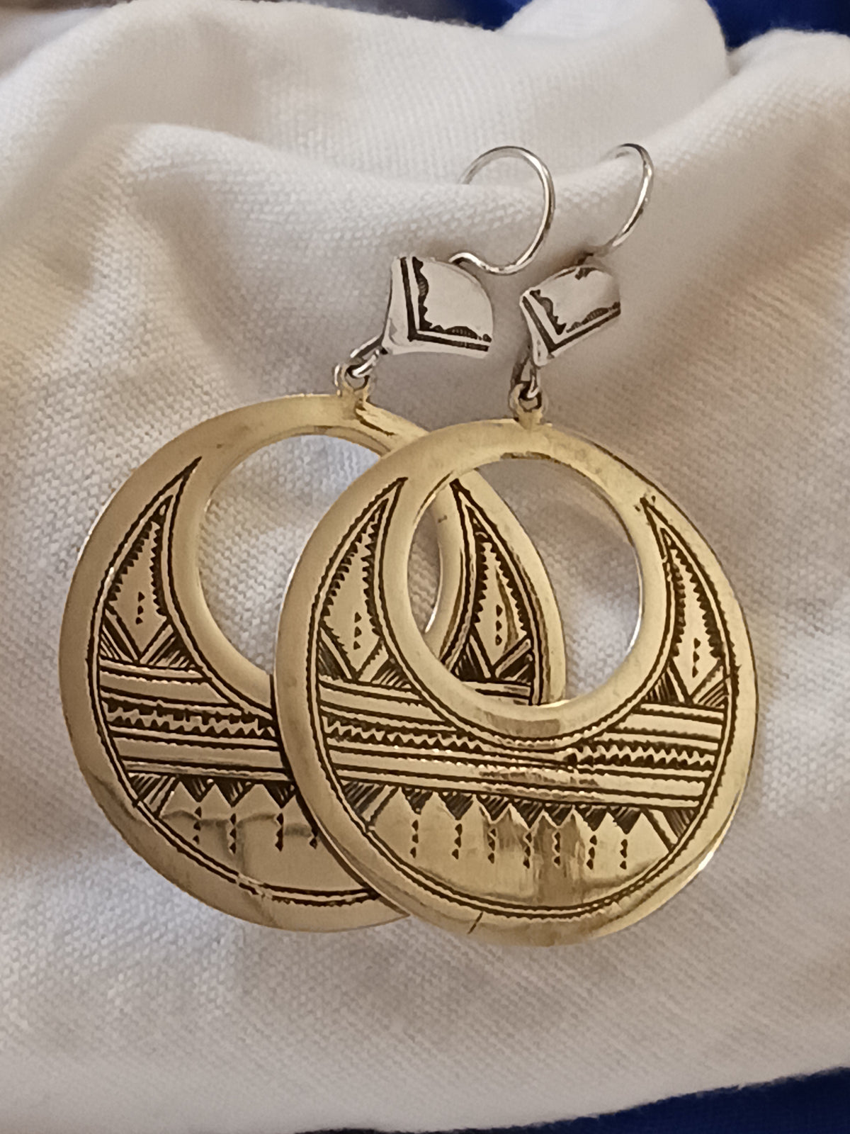 Boucles d'oreilles touarègue