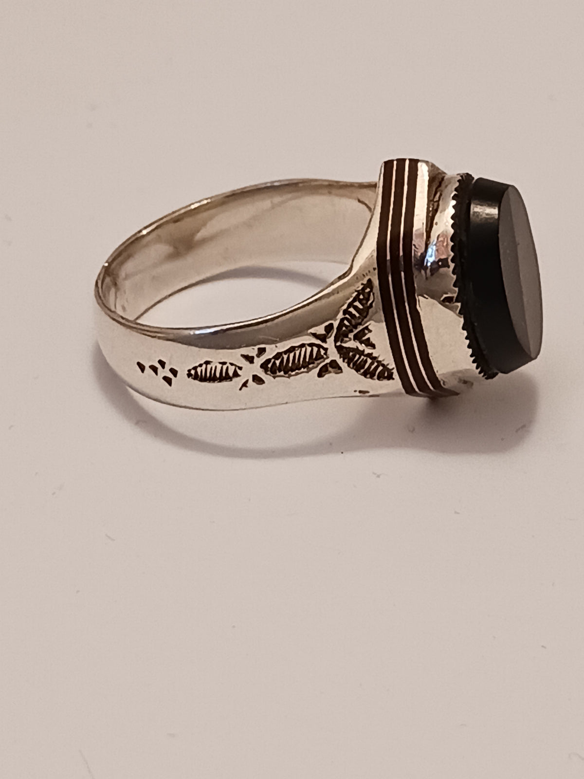 Bague touareg en argent massif
