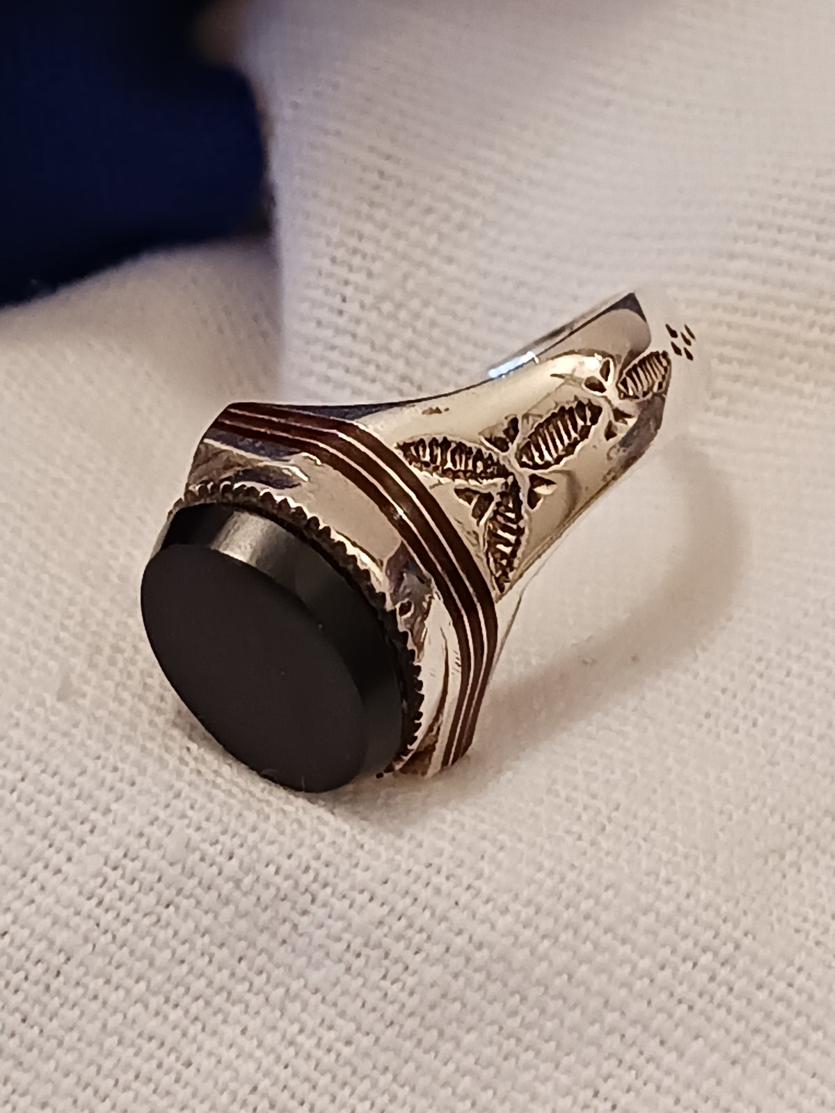 Bague touareg en argent massif