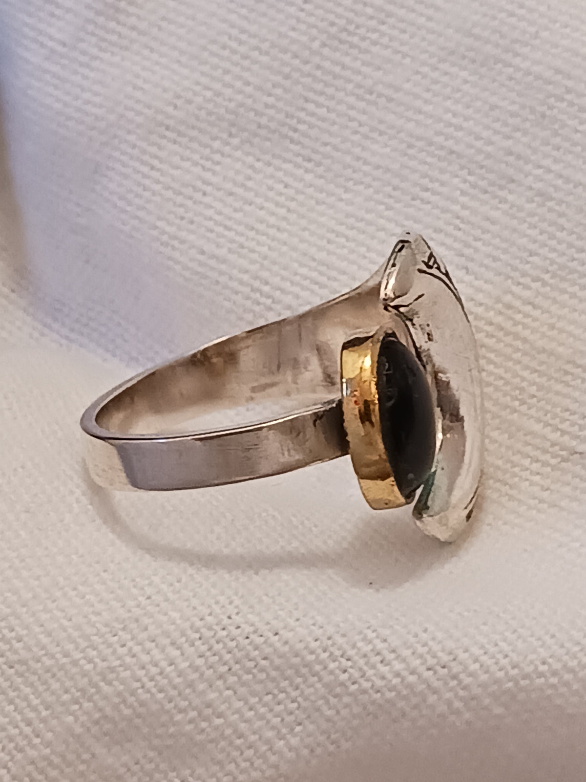 Bague touareg en argent massif