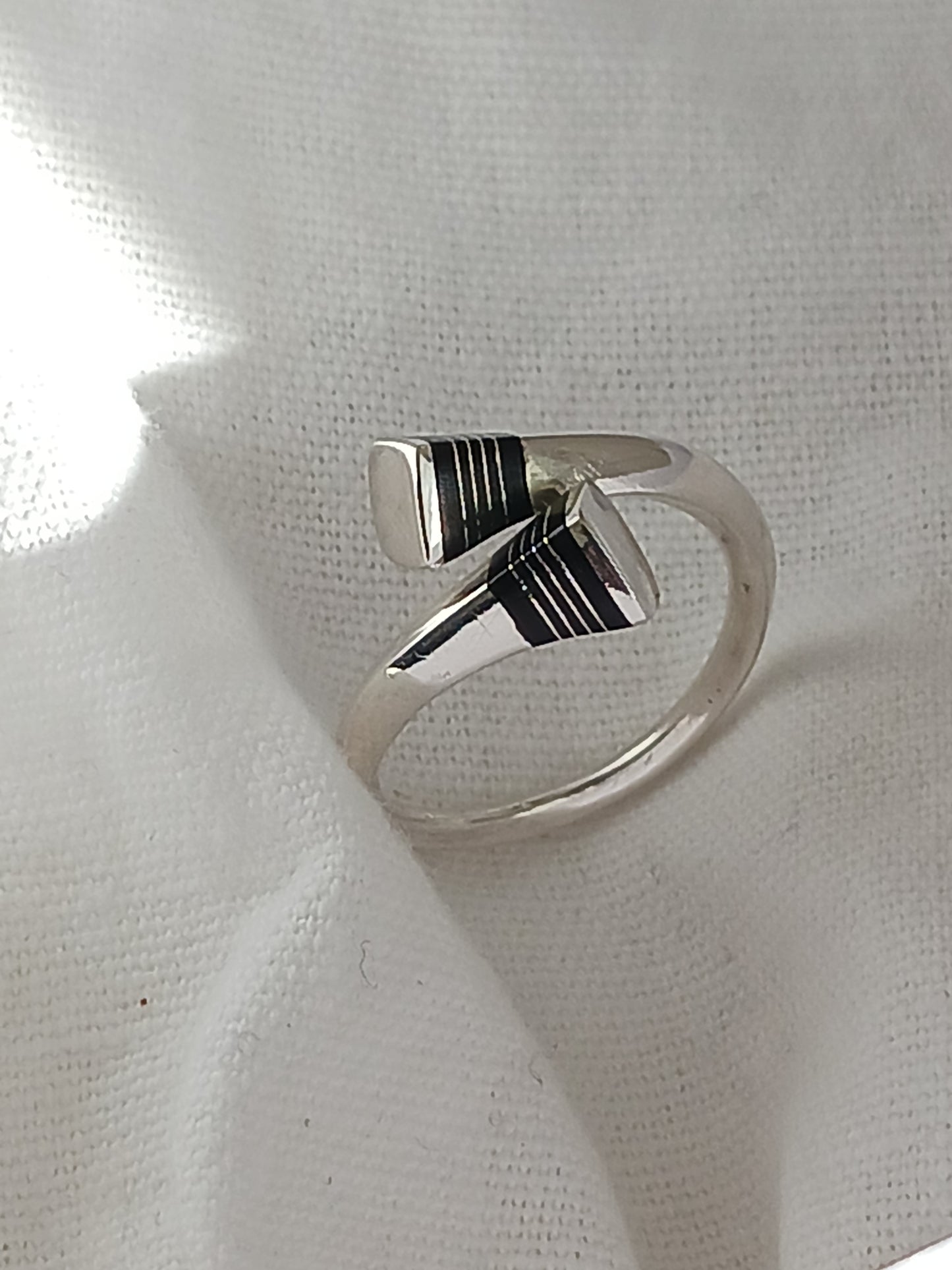 Bague touareg en argent massif