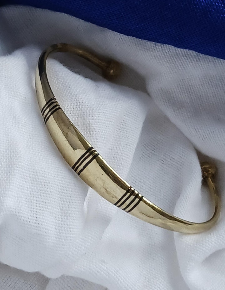 Bracelet touareg en laiton