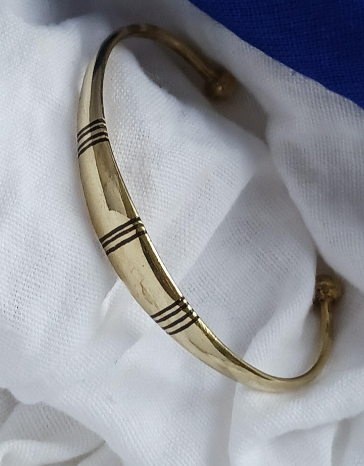 Bracelet touareg en laiton