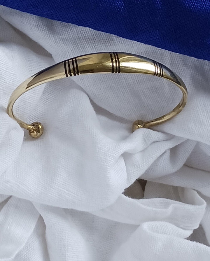 Bracelet touareg en laiton