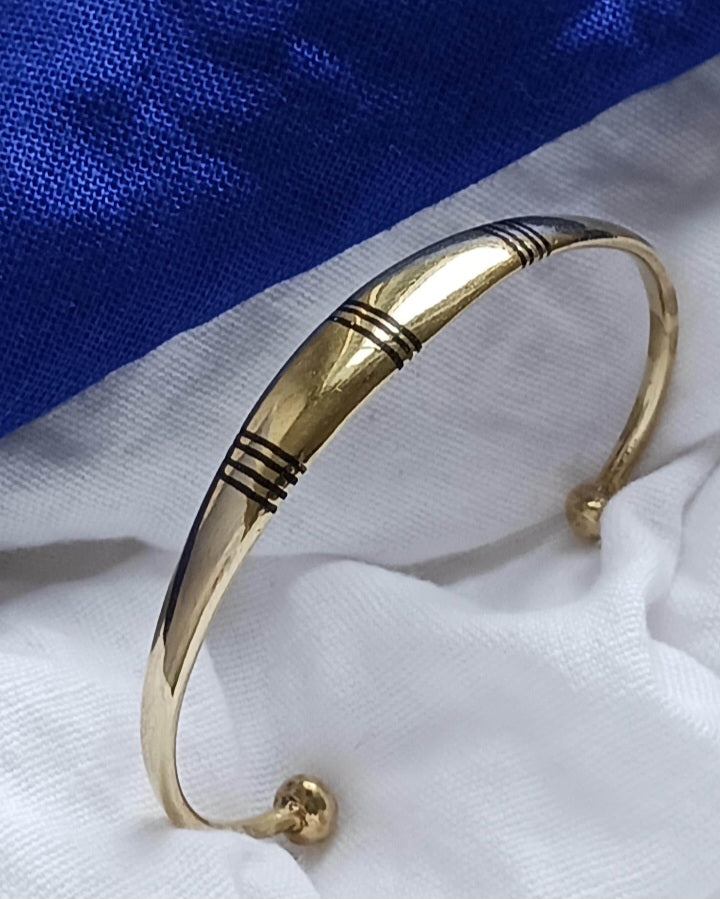 Bracelet touareg en laiton
