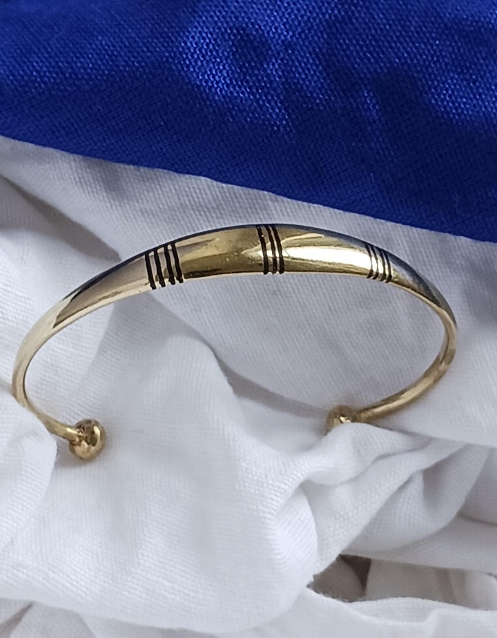 Bracelet touareg en laiton