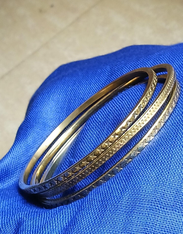 Bracelet touareg en bronze