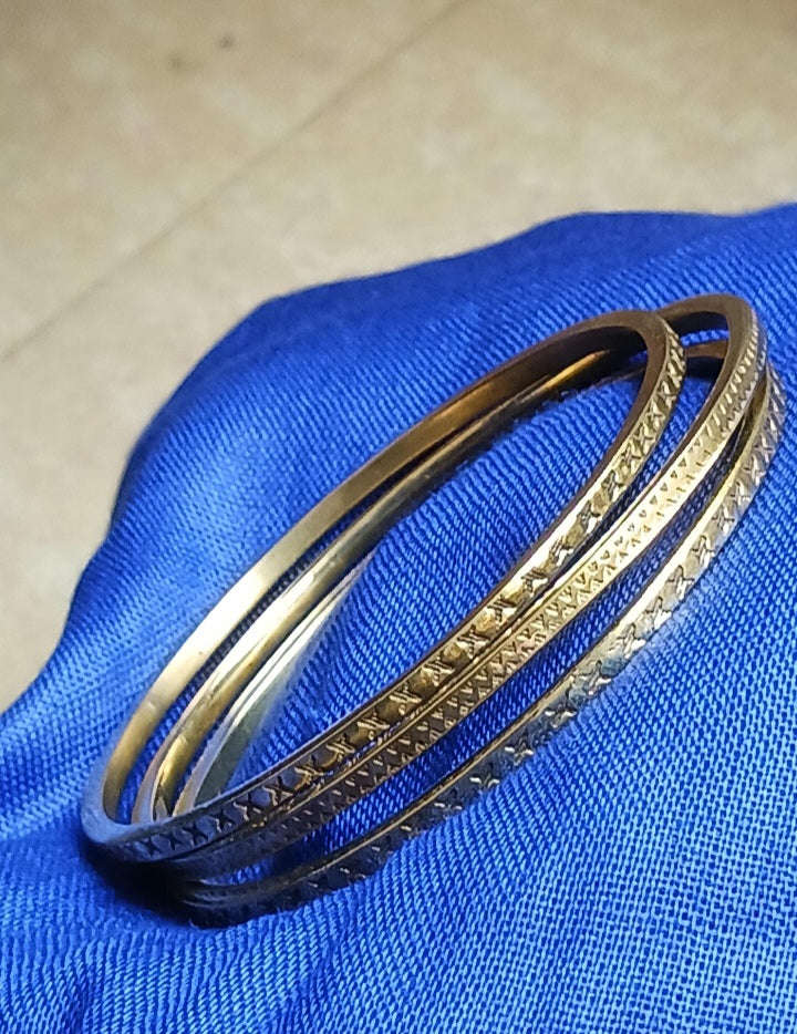 Bracelet touareg en bronze